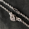Devil's Handshake Skull Necklace