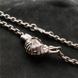 Devil's Handshake Skull Necklace