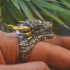Dragon Tribal Ring - Holy Buyble