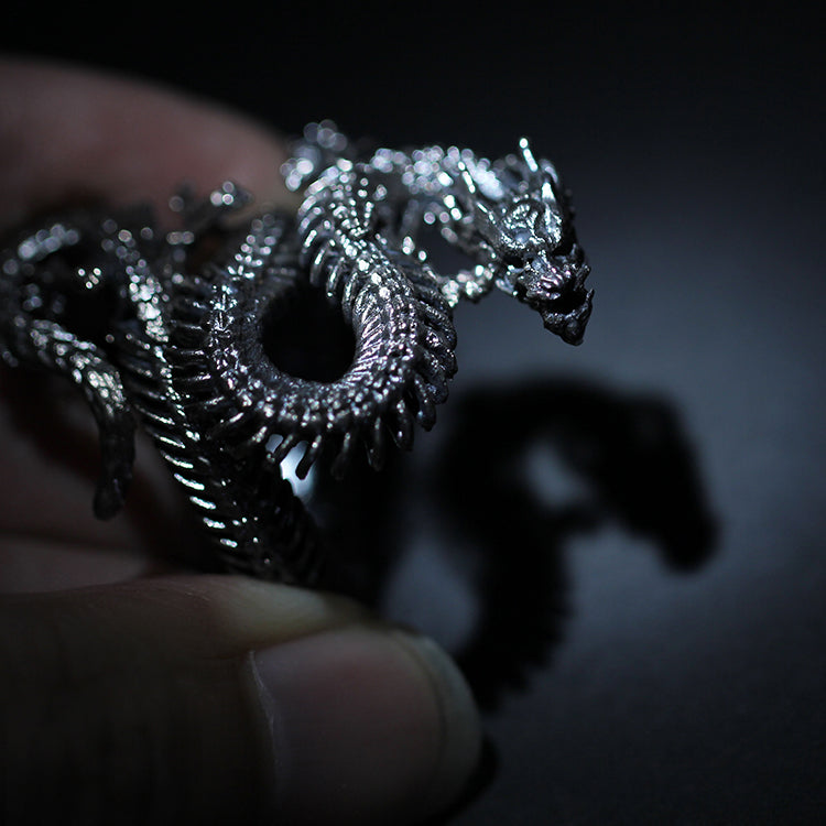 Dragon Skeleton Ring - Holy Buyble