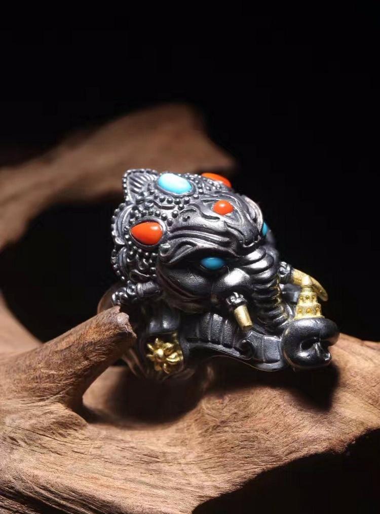 Elephant God Ganesha Ring - Holy Buyble