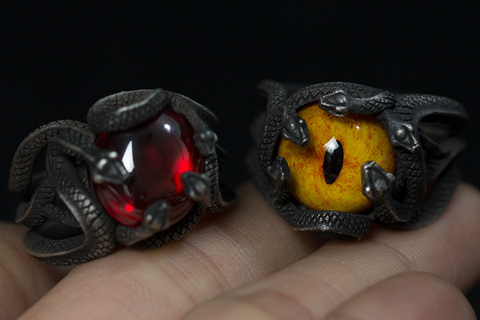 Skull Engagement Ring