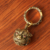 Foo Dog Lion Tiger Key Ring Key Chain Pendant