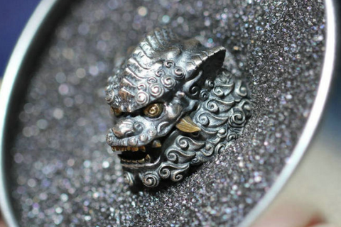 Buddha Devil Silver Ring