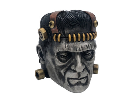 Japanese Demon Oni Silver Earring