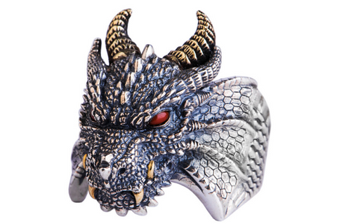 Garuda Gemstone Ring