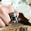 Gas Mask Skull Ring - Holy Buyble