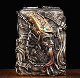 Skull Ghost Custom Zippo Lighter Case