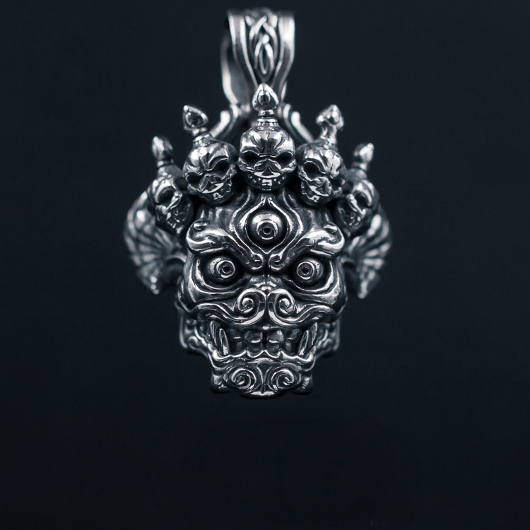 Chitipati Ghost Skull Pendant - Holy Buyble