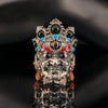 God Of Fortunate Buddha Skull Ring