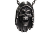 Grim Reaper Vampire Skull Pendant Necklace