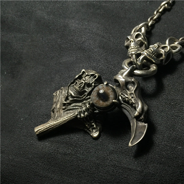 Grim Reaper the Pendant of Death - Holy Buyble