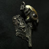 Beasty Grim Reaper the Pendant of Death ☠ Moon Stone Edition ☠ - Holy Buyble