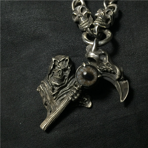 Grim Reaper the Pendant of Death - Holy Buyble