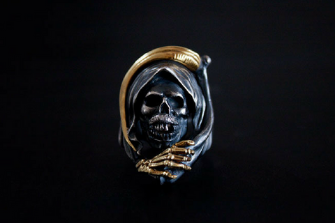 Grim Reaper Skull Lighter Case