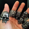Half Jaw Vampire Skull Ring - Holy Buyble