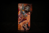 Premium Leather Mahākāla God of Fortune Hand Painted Wallet - Holy Buyble