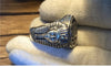 Egyptian Anubis & Pharaohs Silver Ring - Holy Buyble