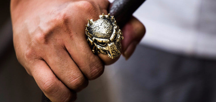 Made to Order Handcrafted Brass Predator Ring - Holy Buyble