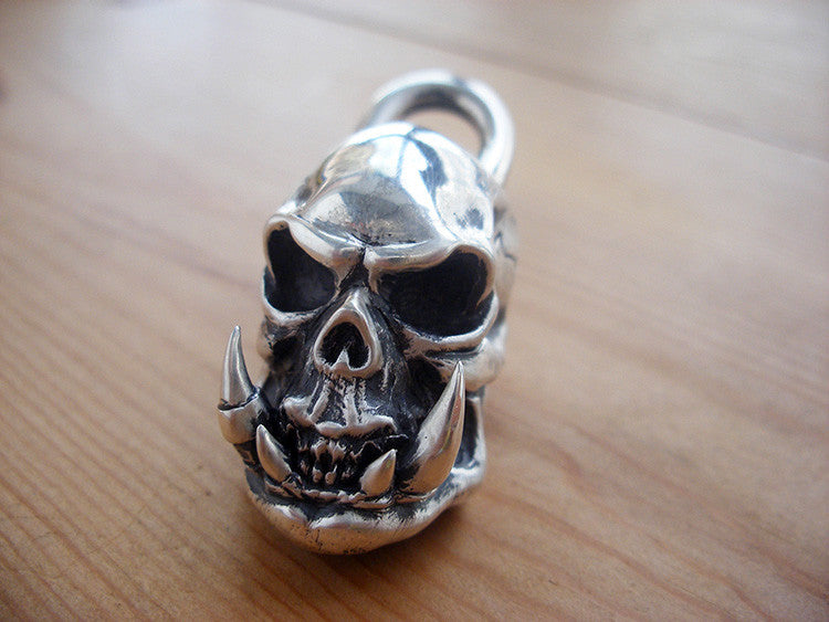 Demon Beast Skull Pendant - Holy Buyble