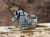 Egyptian God Anubis Silver Ring - Holy Buyble