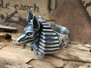 Egyptian God Anubis Silver Ring - Holy Buyble