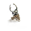 Hercules Beetle Skeleton Silver Ring - Holy Buyble