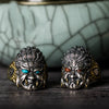 Immovable Protector Acalanatha Silver Ring - Holy Buyble