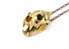 Leopard Skull Brass Pendant Necklace - Holy Buyble