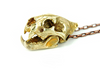 Leopard Skull Brass Pendant Necklace - Holy Buyble