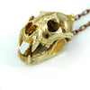 Leopard Skull Brass Pendant Necklace - Holy Buyble