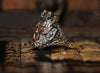 MAHĀKĀLA God of Fortune Silver Ring - Holy Buyble