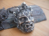 Mahākāla God of Fortune Silver Pendant - Holy Buyble