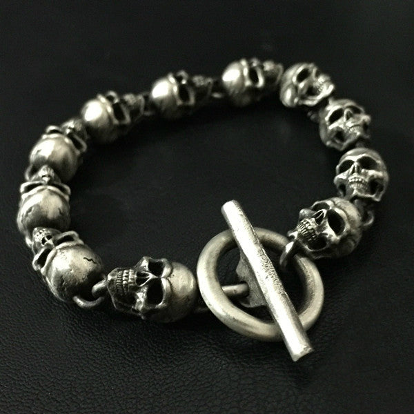 Skull Chain Bracelet - Holy Buyble