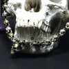 Skull Chain Silver & Brass Necklace - Holy Buyble