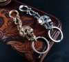 Skull & Snake Key Ring - Holy Buyble