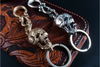 Skull & Snake Key Ring - Holy Buyble