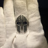 Spartacus Mask Silver Ring - Holy Buyble