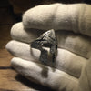 Spartacus Mask Silver Ring - Holy Buyble