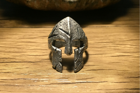 Half Jaw Vampire Skull Ring