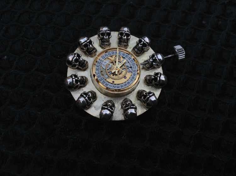 Steampunk Skull Automatic Watch - Holy Buyble