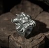 Little Monster Horned Dragon Ring