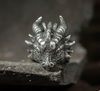 Little Monster Horned Dragon Ring