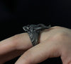 Maleficent Horned Skull Ring - Holy Buyble