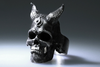 Horned Demon Skull Ring - Holy Buyble