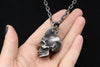 Horned Demon Skull Pendant - Holy Buyble