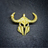 Horned Spartan Helmet Necklace - Holy Buyble