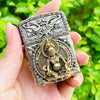 Yellow Jambhala God of Wealth Custom Lighter Case - Holy Buyble