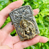 Yellow Jambhala God of Wealth Custom Lighter Case - Holy Buyble