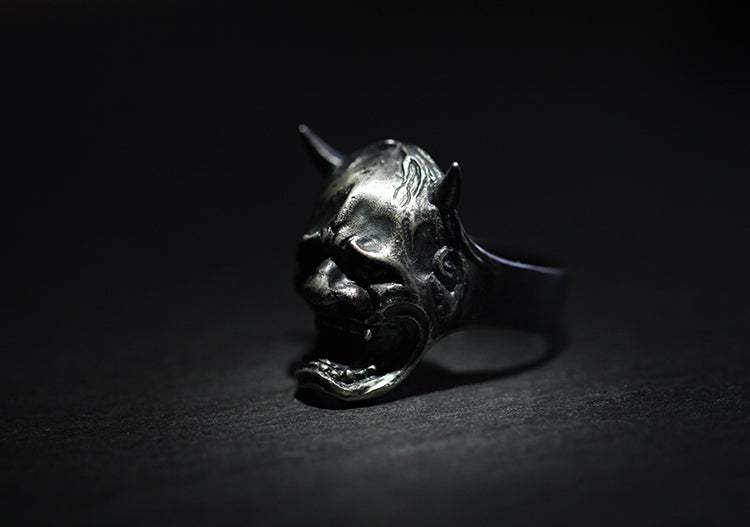 Japanese Demon Oni Ring - Holy Buyble